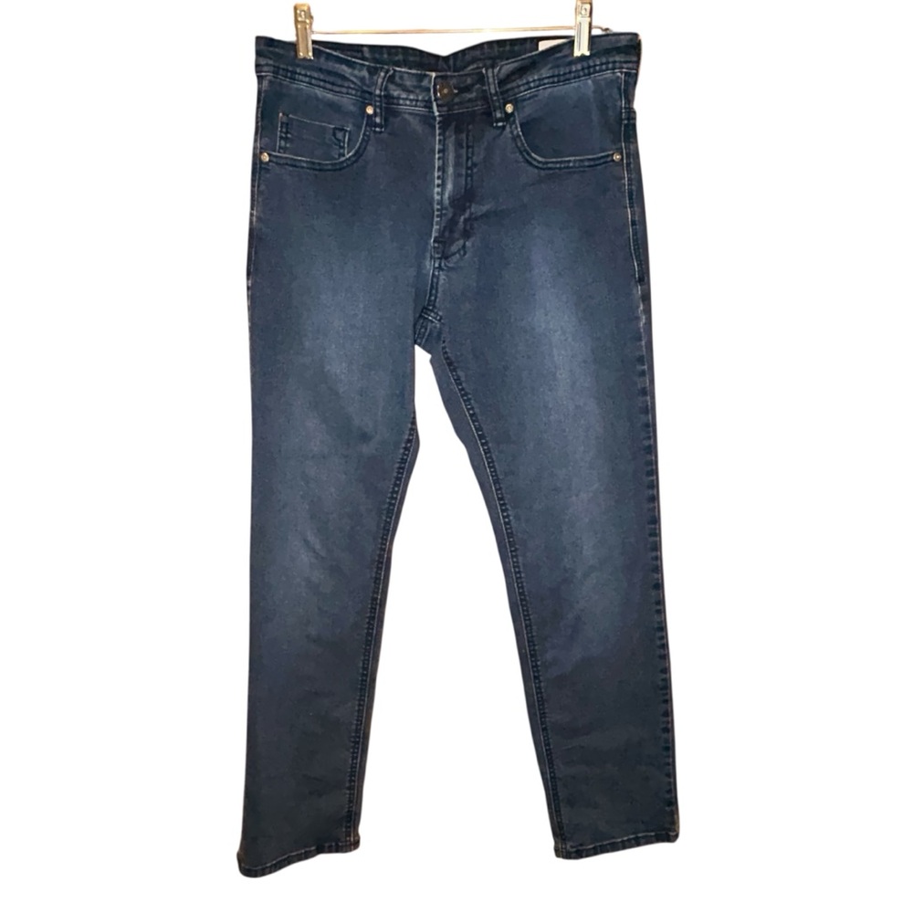 Buffalo David Bitton Axel Slim Stretch Jeans Men’s 32x30 Dark Wash Denim